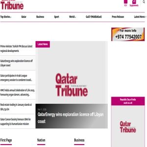 Get Featured in Qatar Tribune – Sponsored Articles & Business Podcasts